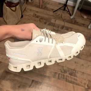 On cloud running shoes